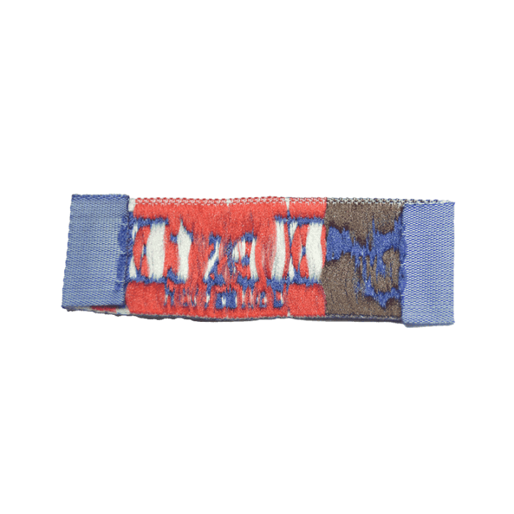 3 Renkli Askılık Ense Etiketi - Kenar Katlamalı 1.5 x 6 cm - www.etiketimalat.com