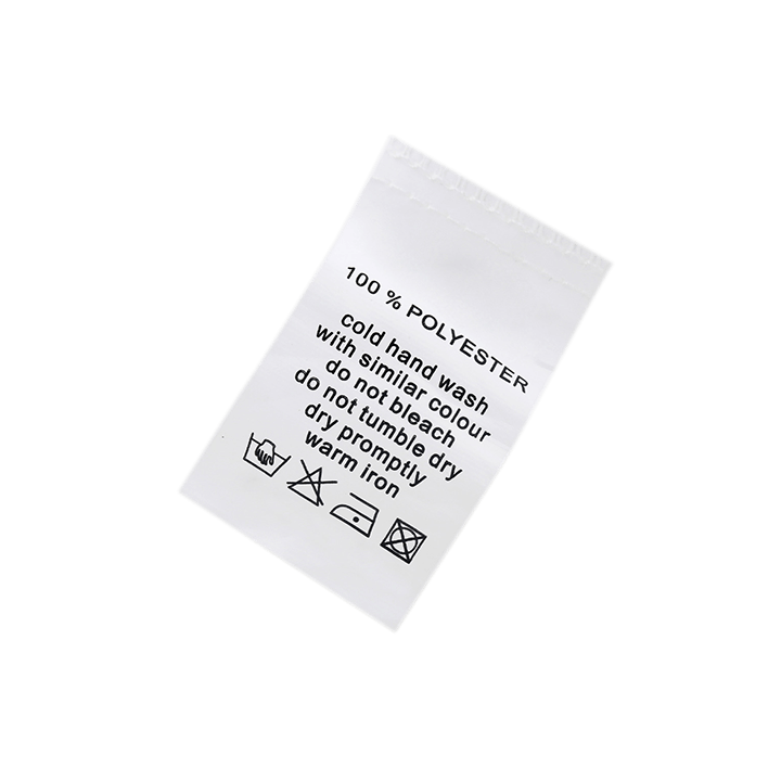 Japon Akmaz Yıkama Etiketi | Ekonomik | Bez Baskı - Etiket İmalat