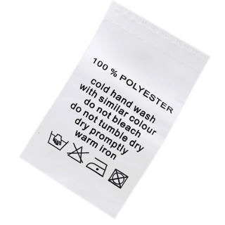 Japon Akmaz Yıkama Etiketi | Ekonomik | Bez Baskı - Etiket İmalat