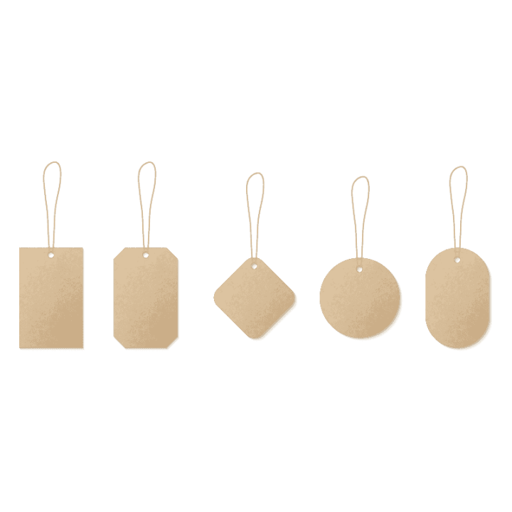 Kraft Sallantı Kartı | Doğal ve Çevre Dostu Etiket | Etiket İmalat